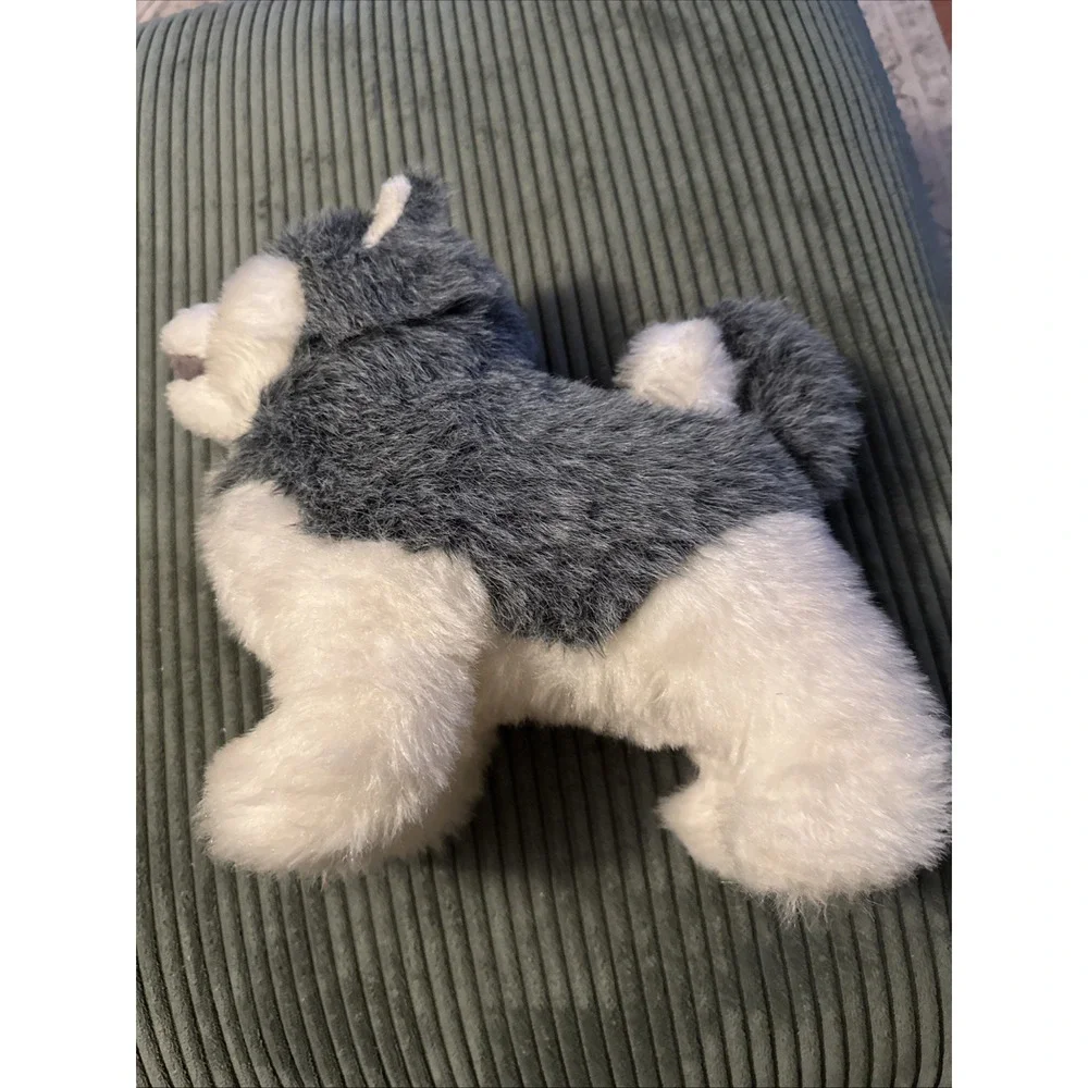 Vintage 1977 Dakin Husky Puppy Plush Dog Brown Eyes 13